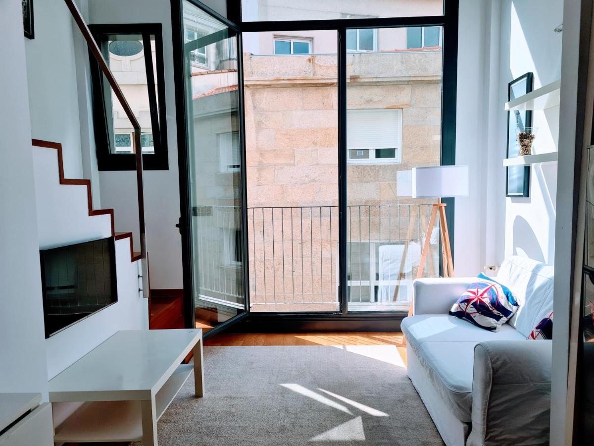 El Camarote Del Fraga Apartamento En Pleno Centro De Vigo Con Parking Bagian luar foto